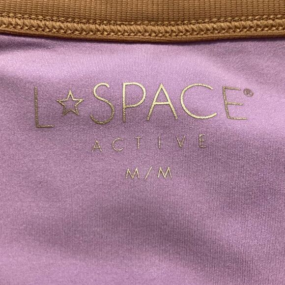 L Space Revolutions Ribbed Colorblock Crop Top Size Medium New NWT - Picture 6 of 11